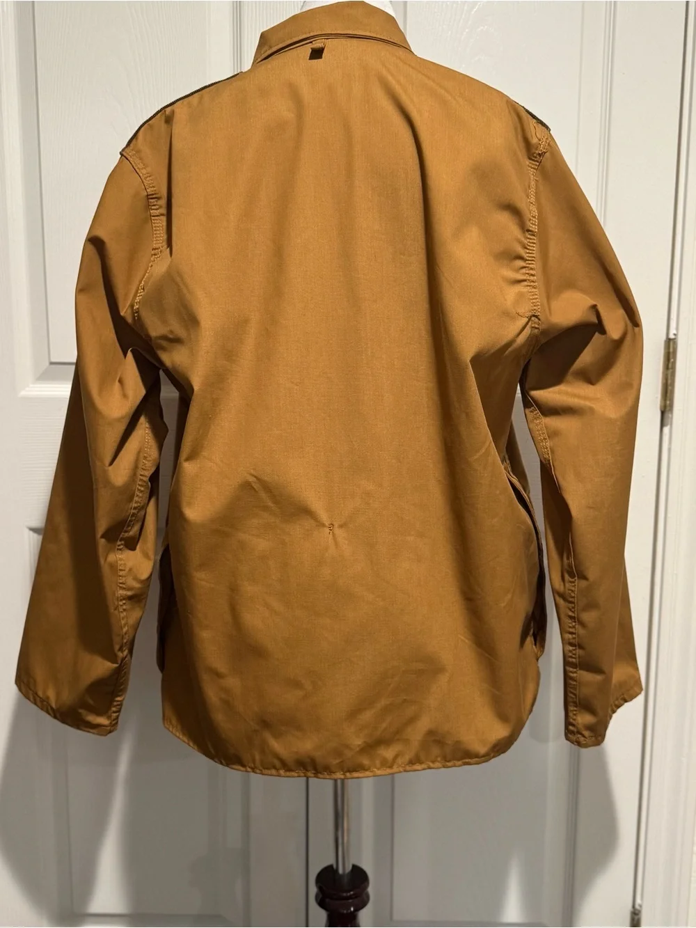 Vintage 50s 60s Black Sheep Brand Canvas Hunting Field Jacket - Plaid Lined